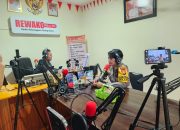 Lewat Siaran Radio, Kasatlantas Polres Gowa Sosialisasikan Ops Zebra Pallawa 2024