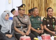 Kapolres AKBP Muhammad Rosid Hadiri dan Beri Ucapkan Selamat atas Pelantikan 3 Pimpinan DPRD Wajo