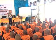 Satlantas Polres Majene Berikan Materi Peraturan Patroli Keamanan Sekolah Pada Taruna SMK Negeri 3 Majene