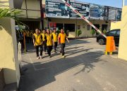 Personel Polres Gowa Laksanakan Olahraga Pagi Bersama