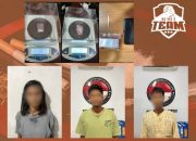 Sat Res Narkoba Polres Lutim Gaspoll Berantas Narkoba, Kasat Narkoba : 3 Pelaku dan Barang Bukti Diamankan