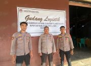 Personel Polres Toraja Utara Perketat Pengamanan 24 Jam di Gudang Logistik KPU Toraja Utara