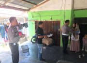 Kasat Lantas Polres Palopo Beri Bantuan Kepada Balita Penderita Stunting