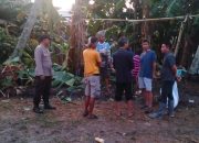 Sigap! Polsek Baranti Evakuasi 3 Warga yang Tersambar Petir
