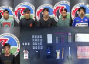 Satres Narkoba Polres Bone Berhasil Amankan 4 Bandar dan 2 Pengguna Sabu