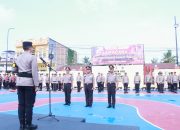 Kapolres Sidrap Pimpin Upacara Kenaikan Pangkat Pengabdian, Apresiasi Bagi Anggota Berdedikasi