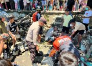 Penemuan Mayat Wanita Mengapung di Laut, Personel Polres Majene Lakukan Evakuasi Cepat