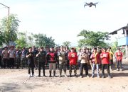 Polres Sidrap dan Kodim Bersinergi Bersihkan Sungai Walatedong dari Tumpukan Sampah Plastik