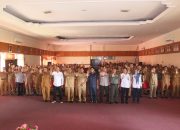 Kapolres Hadiri Penandatanganan Fakta Integritas Forum Bersama Anti Korupsi Forkopimda Soppeng