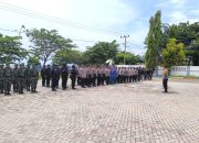 Ratusan Personel Polres Majene, TNI dan Brimob Amankan Debat Publik Pilkada Majene