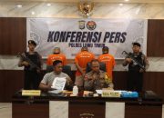 Sat Res Narkoba Polres Luwu Timur Rilis Hasil Ungkap Kasus Penyalahgunaan Narkotika Jenis Sabu dan Obat Golongan G, 3 Pelaku Berhasil Diamankan
