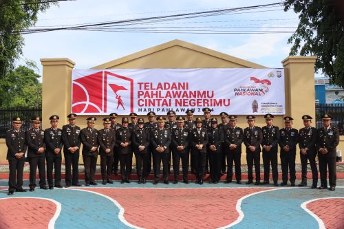 Jadi Irup Hari Pahlawan Nasional, Kapolres Maros Bacakan Amanat Menteri Sosial