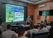Kasat Lantas Polres Parepare Berikan Pembekalan Fungsi Lalu Lintas kepada Siswa Latja SPN Batua