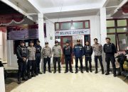 Patroli Malam Personil Sat Samapta Polres Mamasa Untuk Jaga Keamanan Kota dan Ketetirbaan Masyarakat di malam Hari