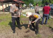 Polsek Watang Pulu Aktif Dukung Program Swasembada Pangan Presiden RI dengan Tanam Jagung