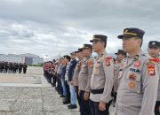 Polda Sulbar Terjunkan 608 Garda Pengaman Demokrasi Jaga Kampanye di Anjungan Manakarra