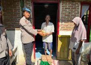 Peduli, Bid Propam Polda Sulbar Berbagi dengan Warga Kurang Mampu