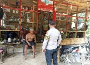 Bhabinkamtibmas Polsek Pana Polres Mamasa Sambangi Warga Desa Patottong untuk Pantau Situasi Kamtibmas