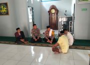 Jalin Silaturahmi, Sat Binmas Polres Wajo Sambangi Pengurus Masjid