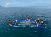 Polairud Polda Sulbar Gelar Aksi Peduli Laut, Meriahkan HUT ke-74 dengan Transplantasi Terumbu Karang