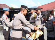 Polres Palopo Laksanakan Upacara PTDH dan Ganjar Penghargaan Personil Yang Berprestasi