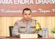 Kapolres Sidrap Ikuti Zoom Meeting Astama Mabes Polri, Persiapan Perlombaan Olah Strategi Operasi Mantap Praja