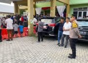 Kapolres Majene Pantau Langsung Pengamanan Debat Publik Kedua Pilkada Majene 2024