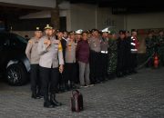 Kapolres Soppeng Pimpin Apel Persiapan Jelang Debat Kedua Paslon Bupati dan Wakil Bupati