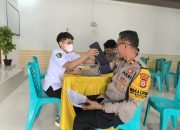 Pastikan Kesehatan Personel Pengamanan TPS, Polres Tator Laksanakan Pemeriksaan Kesehatan