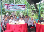 Polres Pinrang Gelar Launching Gugus Tugas Polri Mendukung Ketahanan Pangan