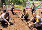 Dalam Rangka Mendukung Ketahanan Pangan , Kapolres Palopo Bersama Pemerintah Kota Launching Gugus Tugas Ketahanan Pangan