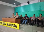 Polres Mamasa Laksanakan Analisis dan Evaluasi Responden Survei Penilaian Integritas 2024 Oleh Itwasda Polda Sulbar
