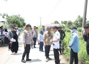Kapolres Sidrap Dampingi Kakantah Penelitian Lapangan Redistribusi Tanah Desa Lagading