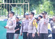 Sinergi TNI-Polri, Kapolres dan Dandim Sidrap Pantau Langsung Kampanye Akbar