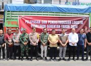 Pelepasan dan Pendistribusian Logistik Pemilu, Kapolres Luwu Pastikan Keamanan dan Kelancaran Hingga TPS