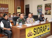 Kapolres Sidrap Bersama Stakeholder Pastikan Kesiapan Pungut Suara Pilkada Sidrap 2024