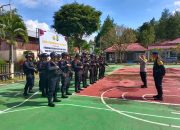 Waka Polres Mamasa Berikan Arahan Teknis Serta Cek Kesiapan Personel BKO Brimob Polda Sulbar dalam Rangka Pengamanan Pilkada kab. Mamasa