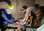 Polres Mamasa Gelar Olah TKP Penemuan Mayat di Dusun Pokko Desa Tadokalua Kecamatan Tabang Kabupaten Mamasa