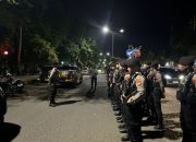 Antisipasi Gangguan Kamtibmas di Masa Tenang Pilkada, Personel Polres Bone dan Batalyon C Gelar Patroli