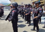 Pastikan Pilkada Berjalan Kondusif,  Polres Palopo Turunkan 30 Personel Brimob