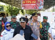 Kapolda Sulbar Bersama PJ. Gubernur Cek Pengamanan di TPS, Pastikan Pilkada Aman