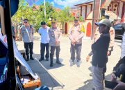 Kapolres Majene Dampingi Tim Asistensi Mabes Polri Pastikan Keamanan Pemungutan Suara di TPS