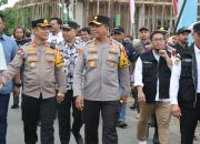 Kapolres Maros Bersama Dandim 1422 Dampingi Forkopimda Sulsel Pantau TPS Di Bontoa