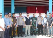 Kapolres, Bupati dan Forkopimda Pantau Sejumlah TPS di Wajo