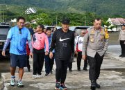 Bersama Jaga Laut Sulbar, Kapolda Hadiri Pelepasan Terumbu Karang di Mako Lanal Mamuju