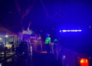 Jaga Keamanan dan Kelancaran Lalu Lintas, Sat Lantas Polres Mamasa Laksanakan Patroli Blue Light