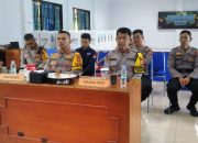 Kapolres Maros Pantau PPK, Pastikan Logistik Pilkada Aman