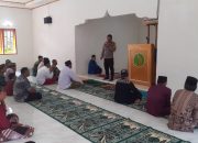 Kapolsek Aralle Polres Mamasa Gelar Jumat Curhat dan Berikan Himbauan Kamtibmas Pasca Pilkada