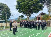 Kapolres Mamasa Lepas Pasukan BKO Brimob Usai Sukseskan Pengamanan Pilkada 2024