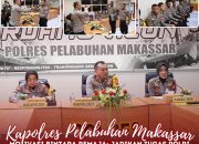 Kapolres Pelabuhan Makassar Berikan Pembekalan Kepada Bintara Remaja